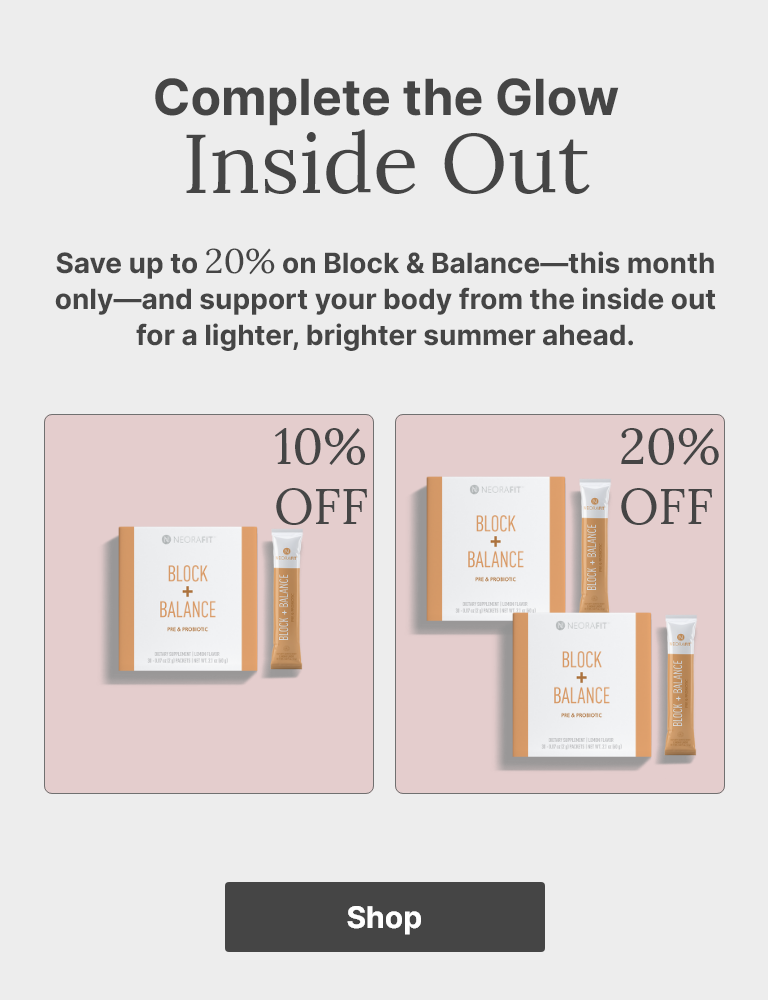Show now and save up to 20% on Block&Balance—this month only! Featured areBlock & Balance images.